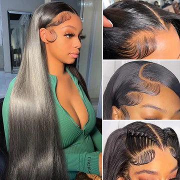 Straight 360 Lace Frontal Wig