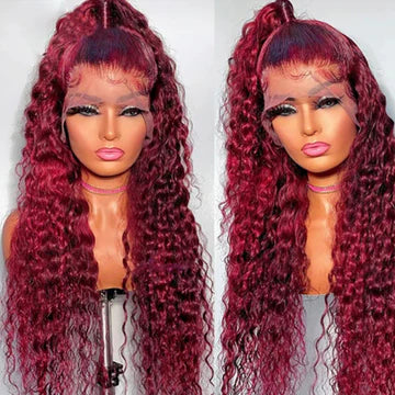 Loose Deep Wave 99j Burgundy Wig